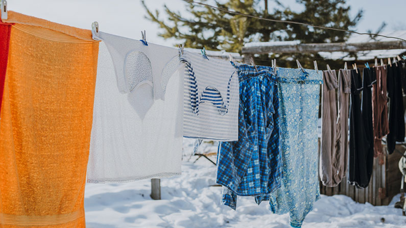 Clothes During Dry Winter