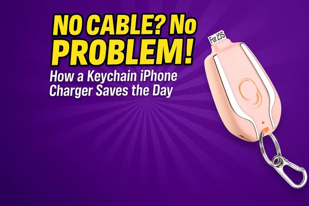 keychain iphone charger