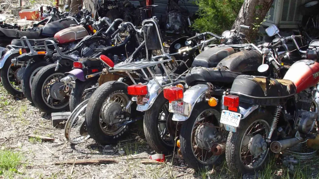 two wheeler scrap
